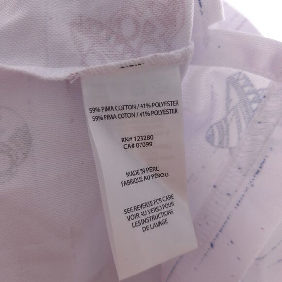 Travis Mathew Mexicali No Logo Skuls Short Sleeve Polo Shirt Mens 3XL - Picture 11 of 12